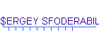 SERGEY SFODERABILE
